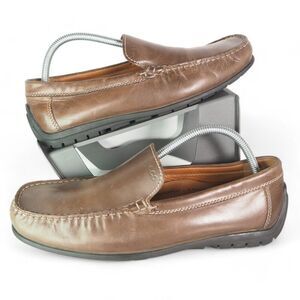 ECCO‎ Classic Moc 2.0 Classic Slip-on Leather Loafers Brown Men's 8-8.5/42